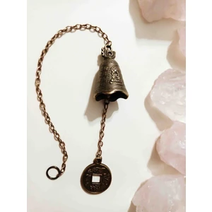 Feng Shui Guanyin Metal Çan Çin Şans Parası Dekoratif Zil Şans Tılsım Buda Çanı