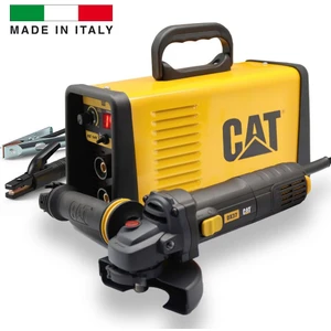 DZ141T 140 Amper Tıg Lift / mma Çanta Tipi Profesyonel Dijital Inverter Kaynak Makinesi + Cat DX37 Avuç Taşlama