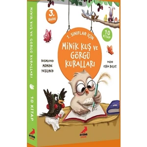 Minik Kuş ve Görgü Kuralları 10 Kitap Set - Şükrü Şenol