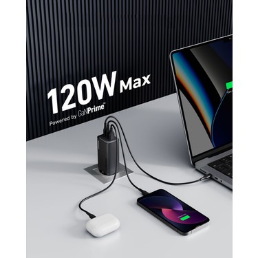Anker 737 GaNPrime 120W USB-C Şarj Cihazı -iPhone / Android Fiyatı