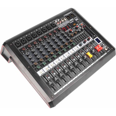 Midex MPX-1200P Power Mikser Amfi 8 Kanal 2 x 600W Multi Fiyatı
