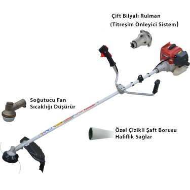 Mikawa X800 Evo Kawasaki TJ5E Motorlu Benzinli Yan Tırpan Fiyatı