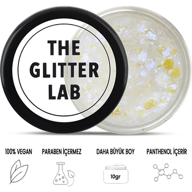 The Glitter Lab - Jel Formlu Parlak Glitter - Aura ~10