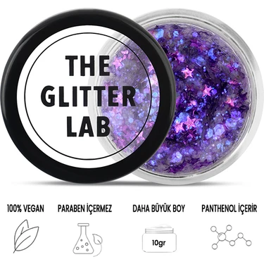 The Glitter Lab - Mystical Haze - Parlak Jel Formlu Glitter ~10