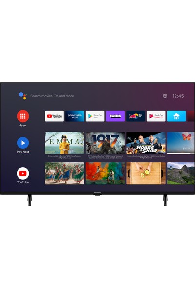 Grundig 50 GHU 7000 B 50'' 126 Ekran Uydu Alıcılı 4K Ultra HD Android Smart LED TV
