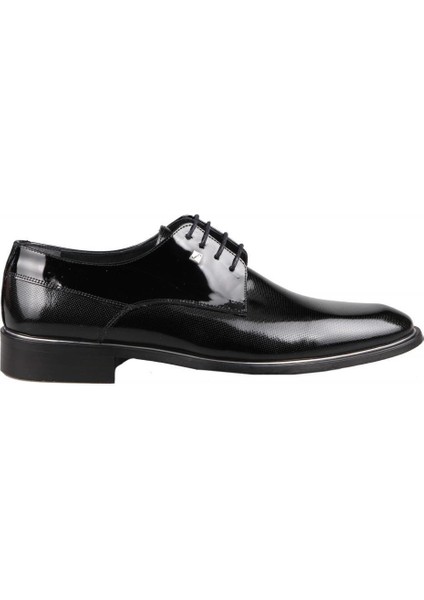 8035 Deri Siyah Rugan Erkek Günlük Ayakkabı