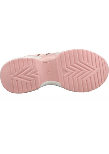23Y300-4 Dolgu Topuk Pembe Kadın Sneakers modelleri