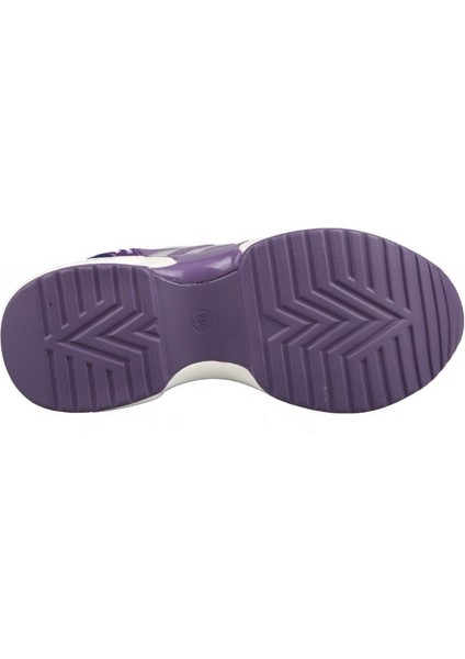 23Y300 Dolgu Topuk Mor Kadın Sneakers modelleri