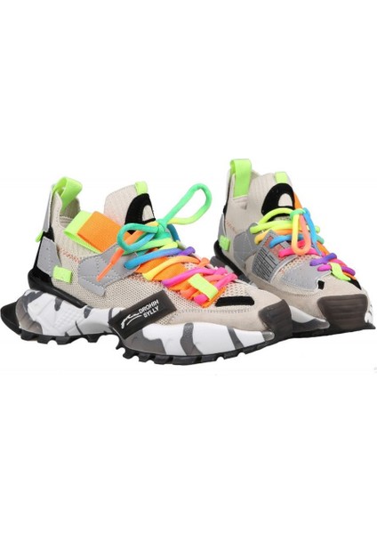 23Y303-1 Bej Kadın Sneakers indirimleri