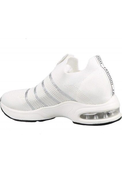 23Y312 Dolgu Topuk Beyaz Kadın Sneakers fırsatları