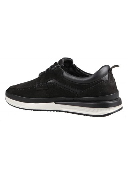 9902 Deri Siyah Nubuk Erkek Günlük Ayakkabı fırsatları