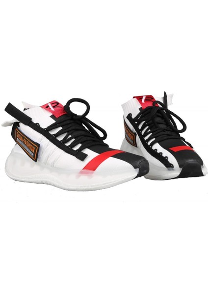 23Y500-13 Beyaz Erkek Sneakers