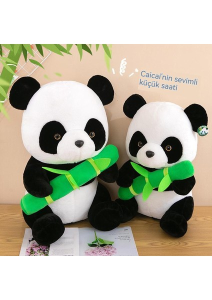 CC Stores Bambu Yaprağı Panda Buz Peluş Oyuncak Panda Iyi Şanslar Panda Oyuncak Çocukların Çocuklukta Mutlu Büyümesine Eşlik Eder (Yurt Dışından)