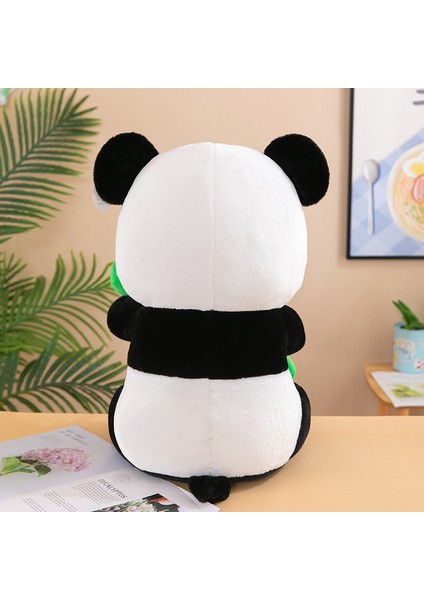 CC Stores Bambu Yaprağı Panda Buz Peluş Oyuncak Panda Iyi Şanslar Panda Oyuncak Çocukların Çocuklukta Mutlu Büyümesine Eşlik Eder (Yurt Dışından)