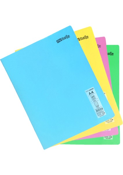 Umur Mynote Text Pastel Pp Kapak Defter A5 40 Yp Çizgili