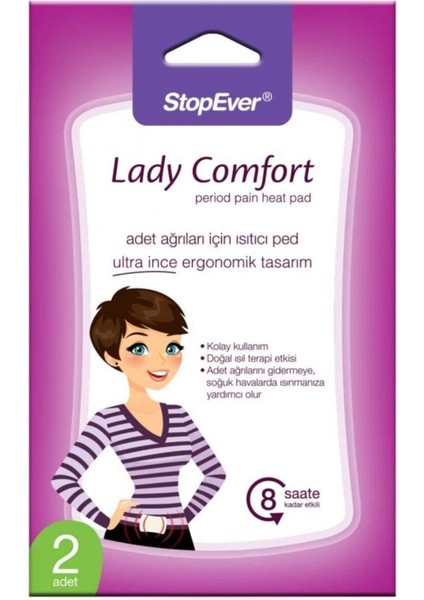 Lady Comfort - Için Isıtıcı Ped, 2 Paket