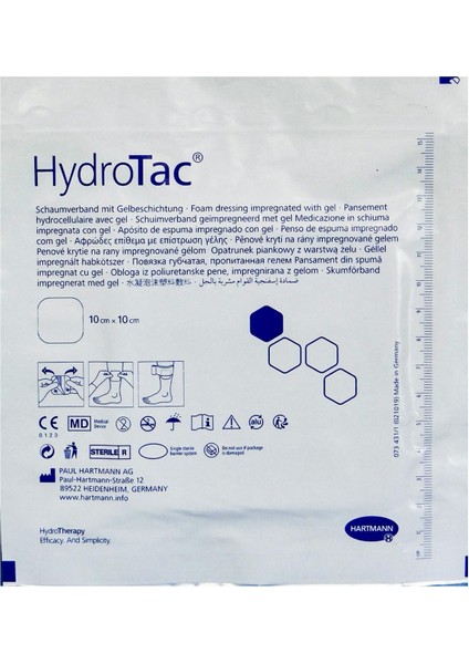 Hartmann Hydrotac 10X10 cm 1ADET