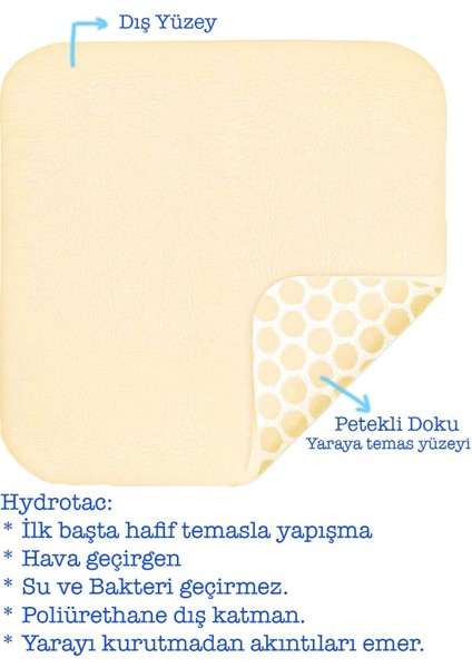 Hartmann Hydrotac 10X10 cm 1ADET