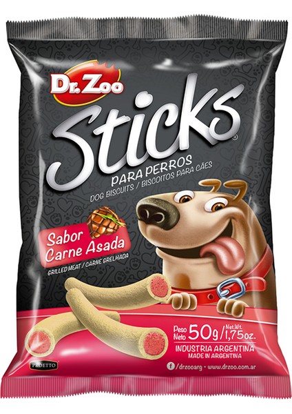 Sticks Izgara Biftekli Köpek Ödülü 50GR