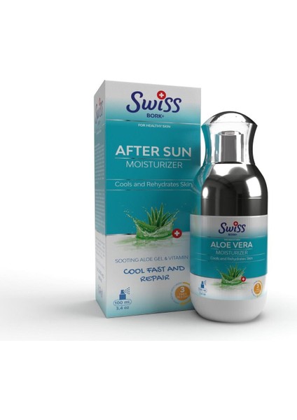 Swıss Bork Aloe Vera Güneş Sonrası Krem 100 ml