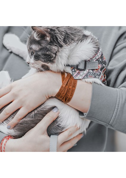 Vintage Totem Bohemian Stili Gerçek Hakiki Deri Bileklik Erkek / Kadın