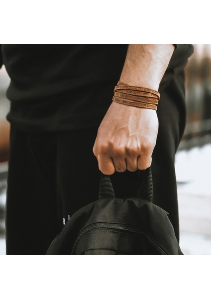 Vintage Totem Bohemian Stili Gerçek Hakiki Deri Bileklik Erkek / Kadın indirimleri