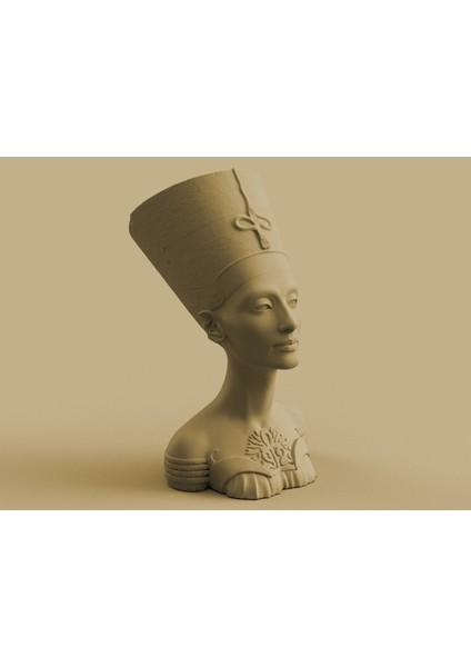 Queen Of Egypt Bust Flower Pot