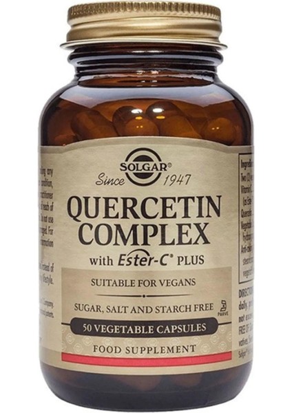 Quercetin Complex 50 Kapsül