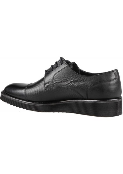 2918 Deri Siyah Erkek Günlük Ayakkabı fırsatları