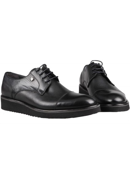 2918 Deri Siyah Erkek Günlük Ayakkabı indirimleri