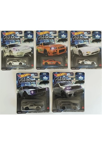 Fast And Furıous HNW46 5 Li Set