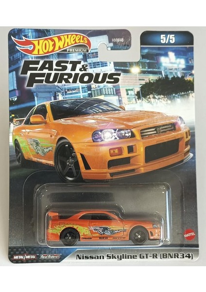Fast And Furıous HNW46 5 Li Set