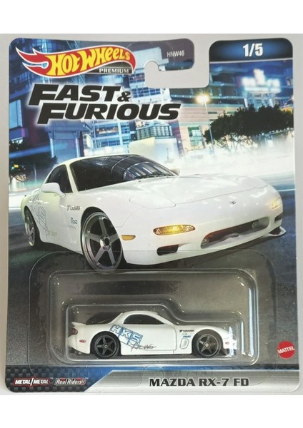 Fast And Furıous HNW46 5 Li Set
