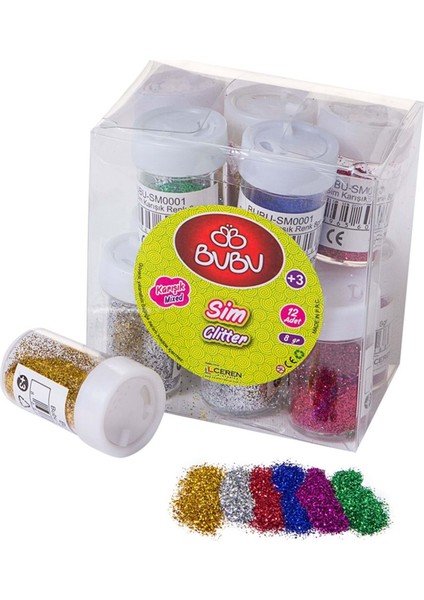 Toz Sim Karışık 8gr 12LI Pk