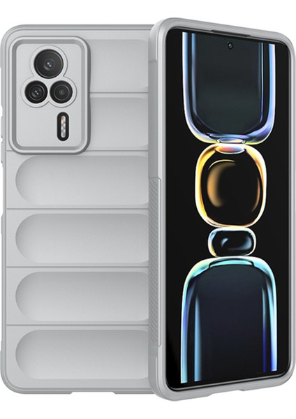 Xiaomi Redmi K60E Miami Serisi Darbeye Dayanıklı Silikon Kılıf - AL3420