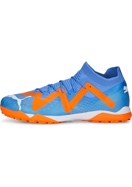 Erkek Blue Glimmer-Puma White-Ultra Orange Puma Future Match Tt Mavi Erkek/unisex Halı Saha Ayakkabı
