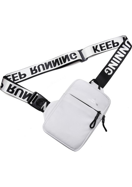 Fengdong Küçük Göğüs Çanta Kadın Cep Telefon Çantası Açık Hava Spor Çantası Erkekler Mini Moda Omuz Çantası Kadın Messenger Çanta Hediyesi (Yurt Dışından)