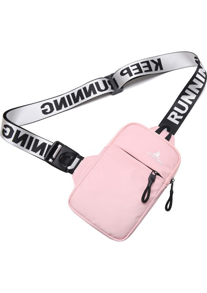 Fengdong Küçük Göğüs Çanta Kadın Cep Telefon Çantası Açık Hava Spor Çantası Erkekler Mini Moda Omuz Çantası Kadın Messenger Çanta Hediyesi (Yurt Dışından)