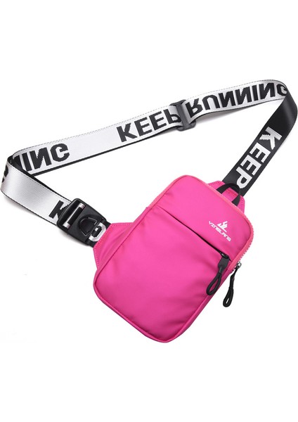 Fengdong Küçük Göğüs Çanta Kadın Cep Telefon Çantası Açık Hava Spor Çantası Erkekler Mini Moda Omuz Çantası Kadın Messenger Çanta Hediyesi (Yurt Dışından)