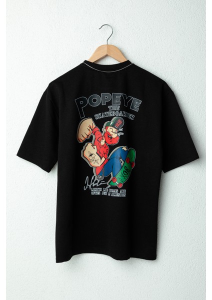 Erkek Temel Reis ;) Oversize Baskılı Pamuklu Bisiklet Yaka Kısa Kollu T-Shirt