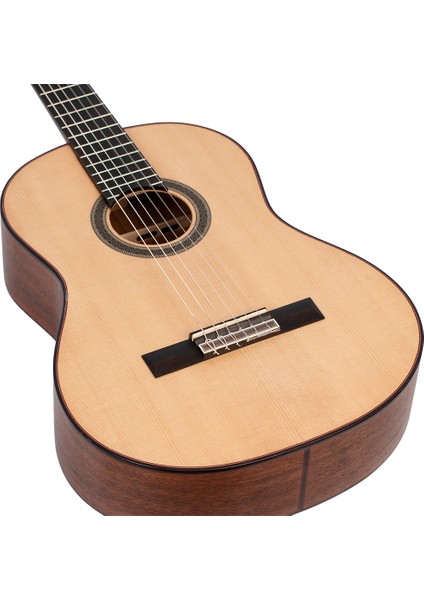 Klasik Gitar, Scale 4/4, Naturel Mat, Kapak Sıtka