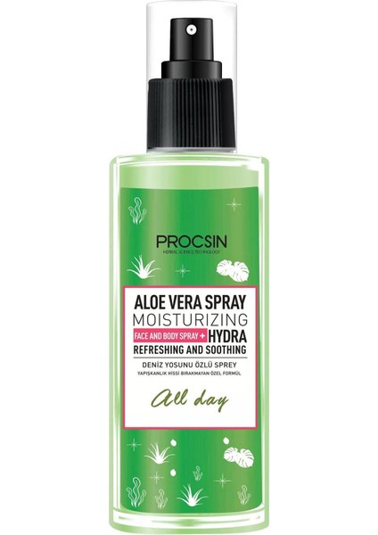 Procsın Aloevera Hydra Mist Spray 100 ml