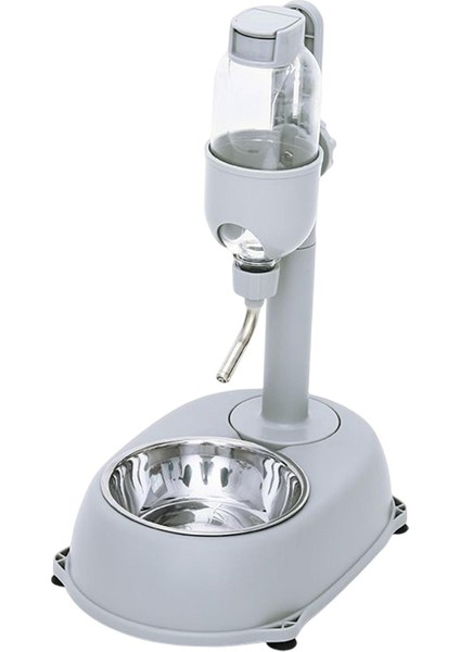Pet Besleyici 500ML Waterer Su Şişesi Yiyecek Kaseleri Köpek Kasesi Gri (Yurt Dışından) indirimleri