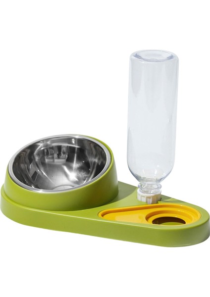 Köpek Kedi Çift Kase Eğimli Besleyici Yay Çıkarılabilir Yeşil (Yurt Dışından) modelleri