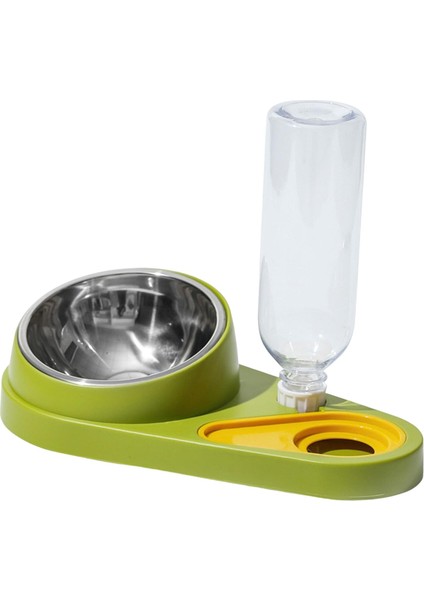 Köpek Kedi Çift Kase Eğimli Besleyici Yay Çıkarılabilir Yeşil (Yurt Dışından) fırsatları