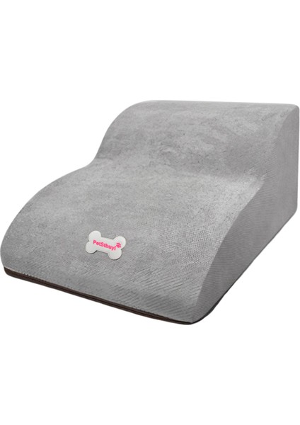 Köpek Merdivenleri Rampalar Yıkanabilir Kapak Yumuşak Köpük Anti -Slip Köpek Tırmanma Merdiveni gri (Yurt Dışından) modelleri