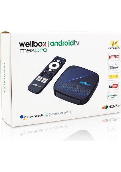 Max Pro 4K Android TV Box Netflix 4K 2023