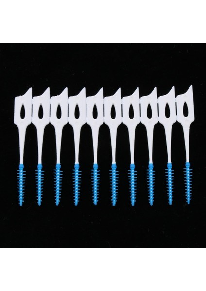 40X Yumuşak Silikon Interdental Açılı Diş Fırçası Diş Fırçası Kürdan (Yurt Dışından) modelleri