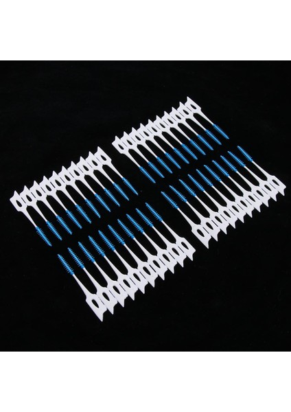 40X Yumuşak Silikon Interdental Açılı Diş Fırçası Diş Fırçası Kürdan (Yurt Dışından) indirimleri