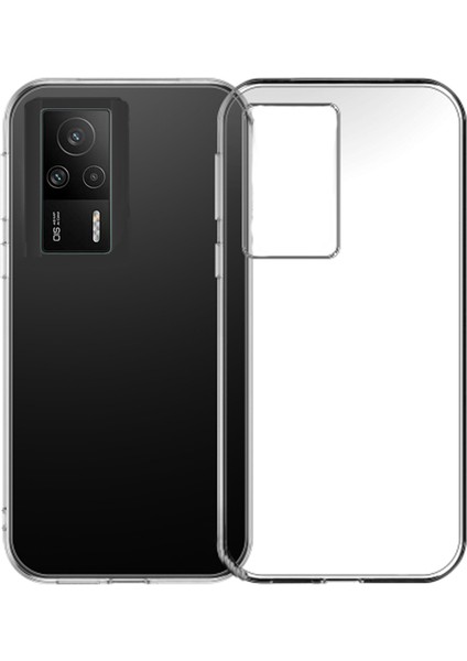 Xiaomi Redmi K60E Slim Serisi Soft Tpu Silikon Kılıf - Şeffaf AL3324